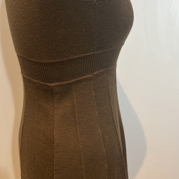Vintage Max Mara wool/blend knit sleeveless dress with sequins accent size US6 - Picture 7 of 14